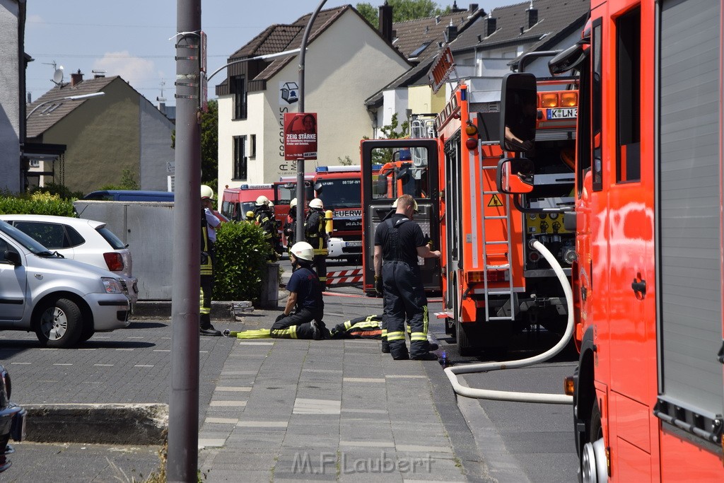 Feuer 1 Koeln Porz Grengel Waldstr P038.JPG - Miklos Laubert